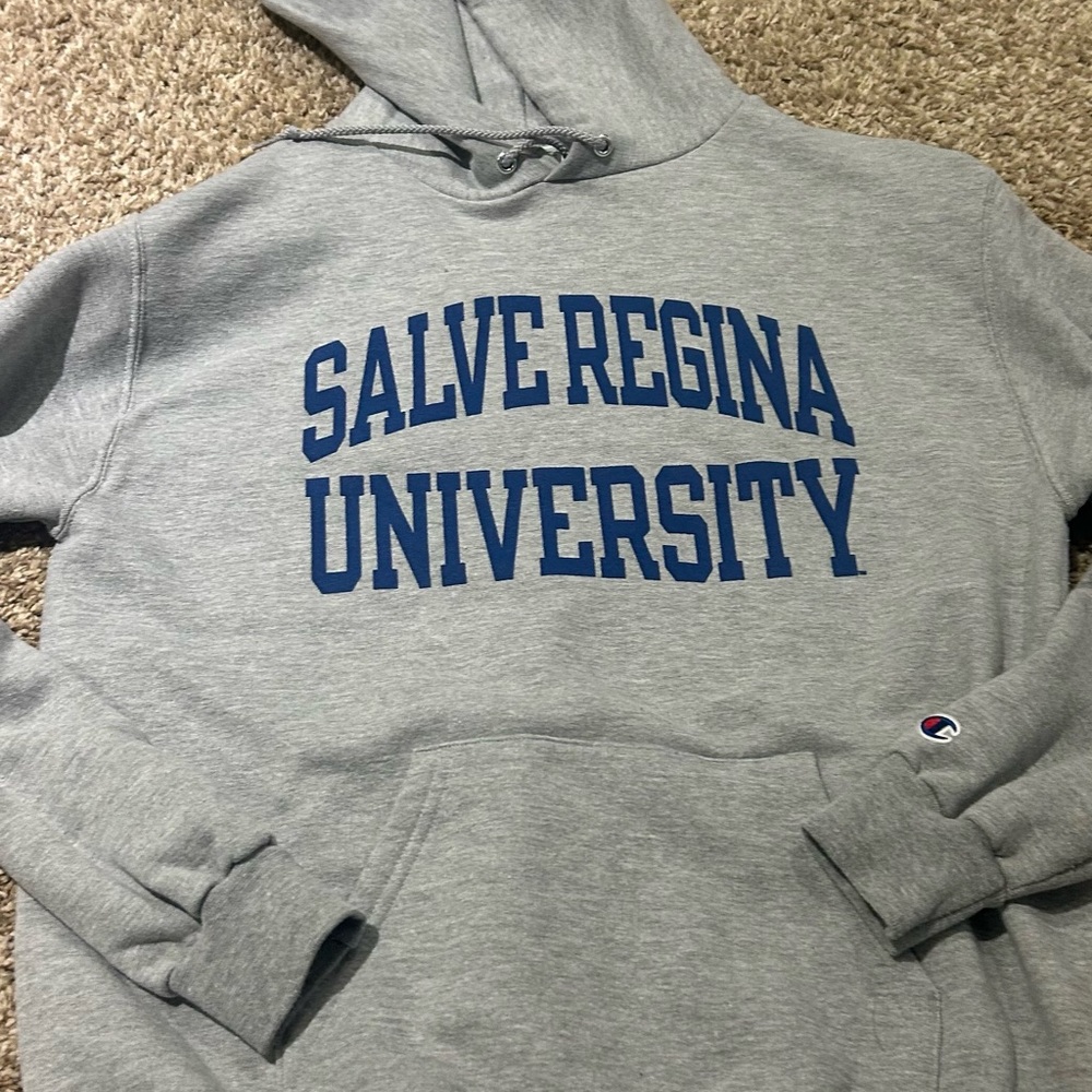 Champion Light Gray Hoodie